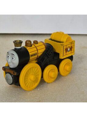 Thomas & Friends STEPHEN Yellow & Black Engine Vintage Wooden Train Figure 4"